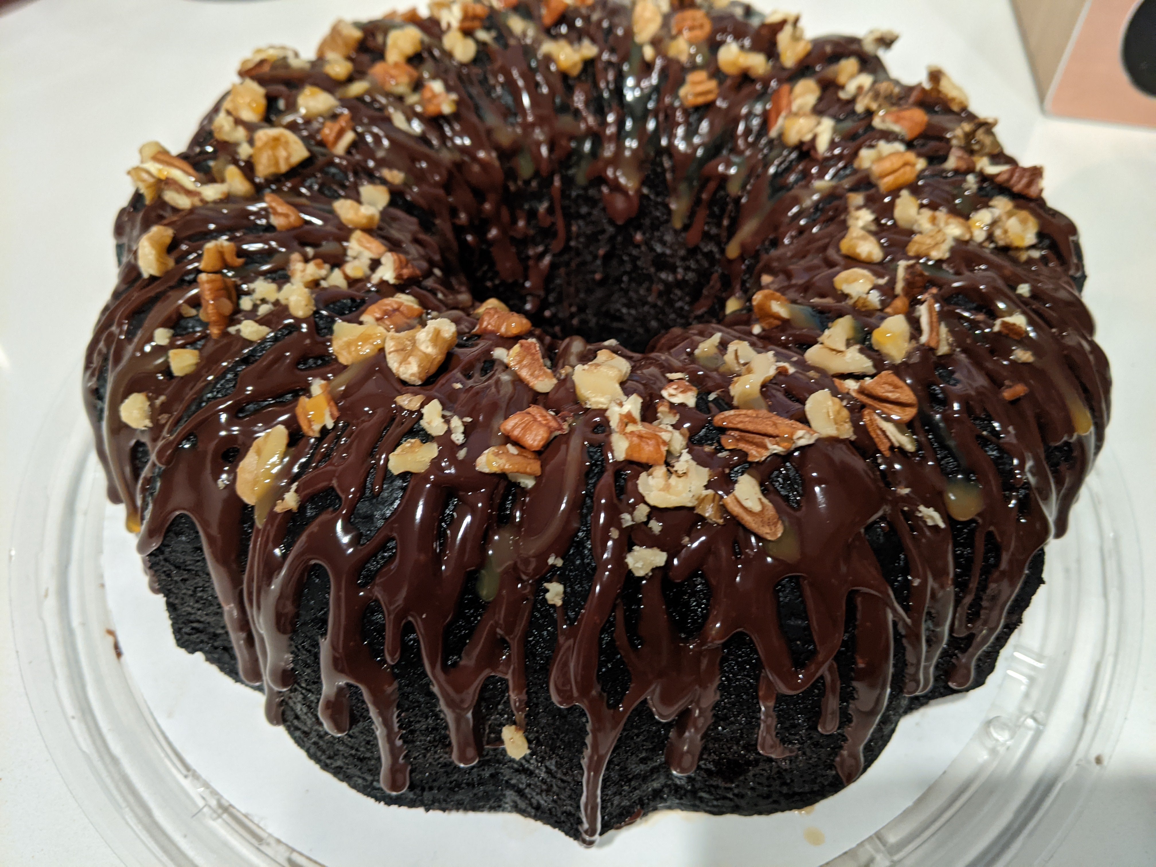 Flour Bakery Harvard Square - slice of midnight chocolate cake